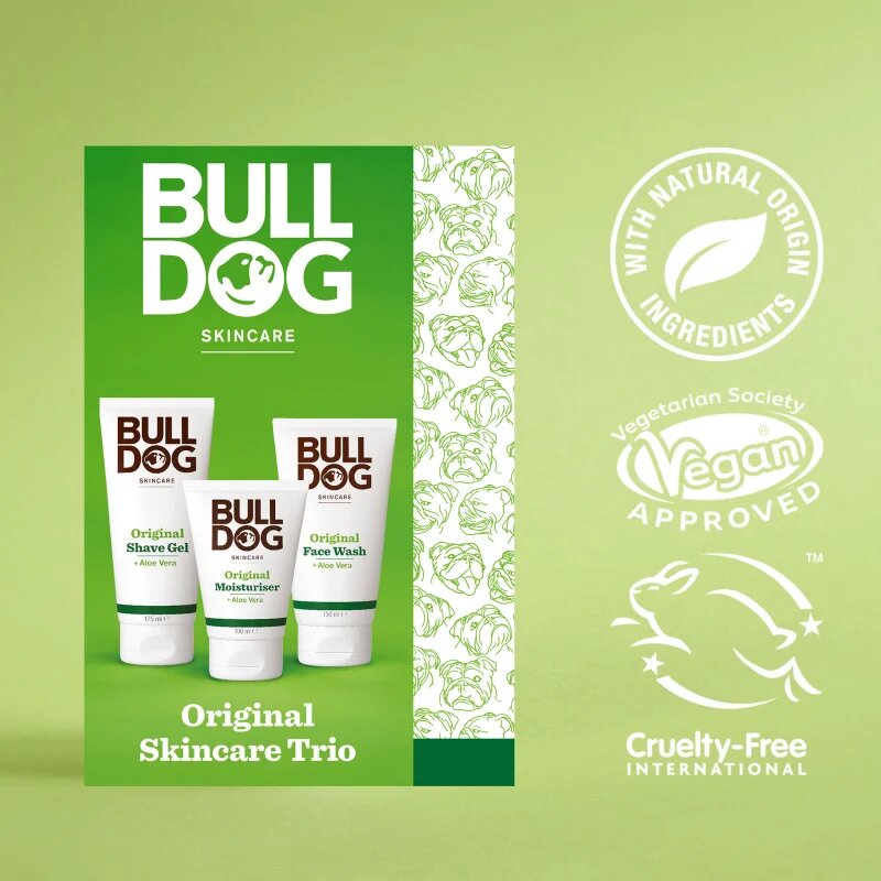 Bulldog Original Skincare Trio dárková sada na vousy