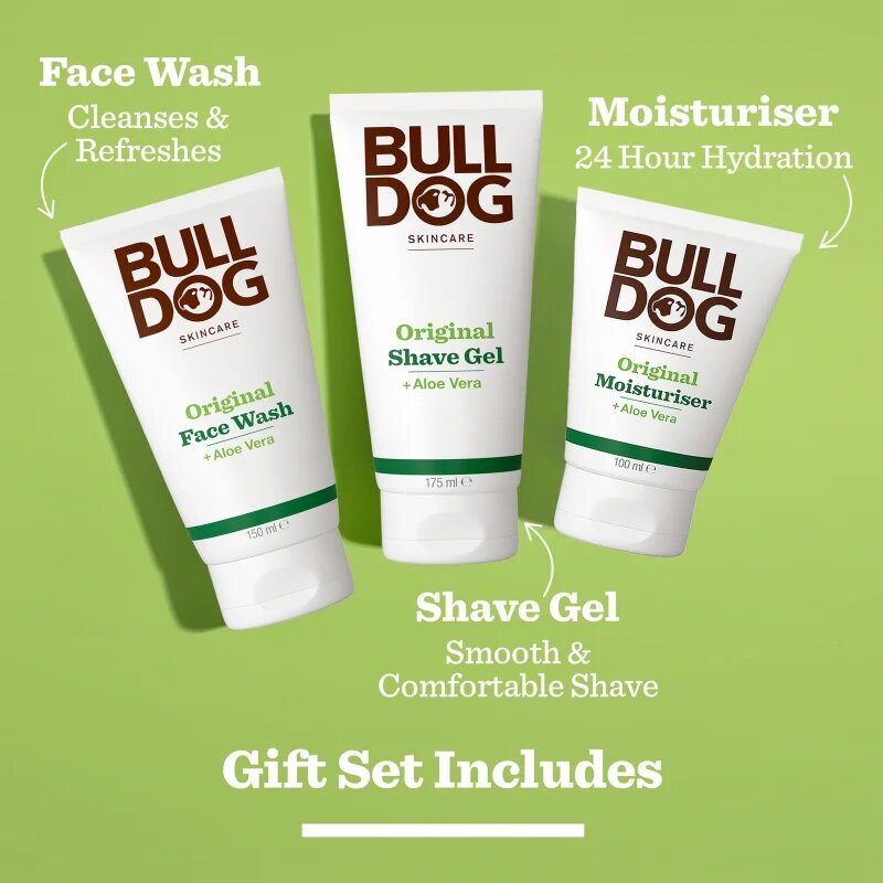 Bulldog Original Skincare Trio dárková sada pro muže