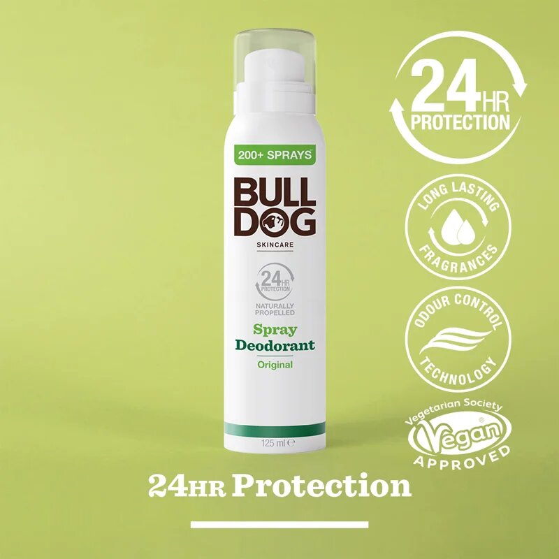 Bulldog Original Spray Deodorant deodorant ve spreji bez obsahu hliníku 125 ml