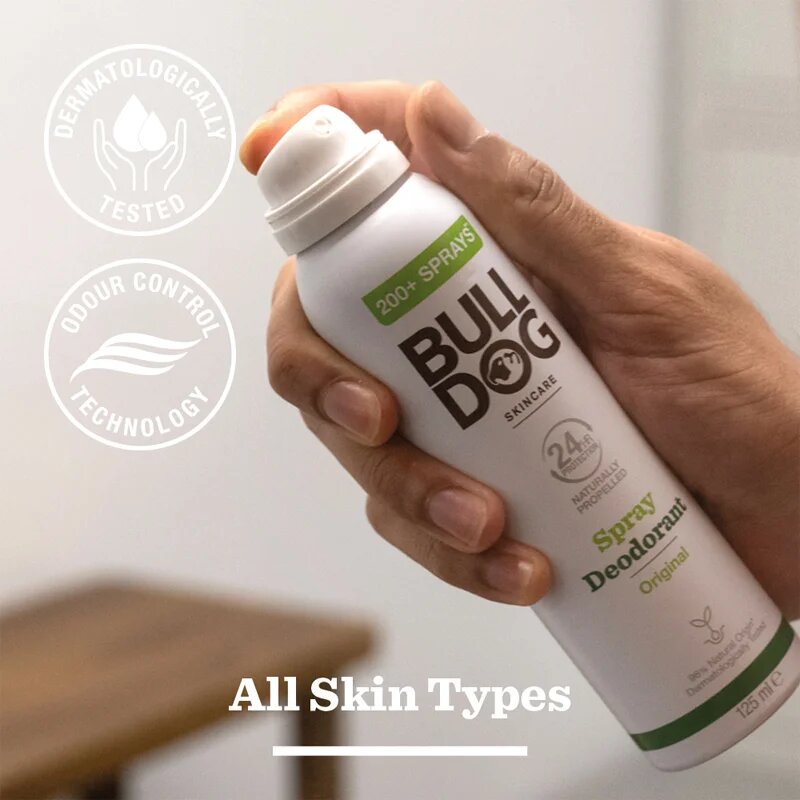 Bulldog Original Spray Deodorant deodorant ve spreji bez obsahu hliníku 125 ml