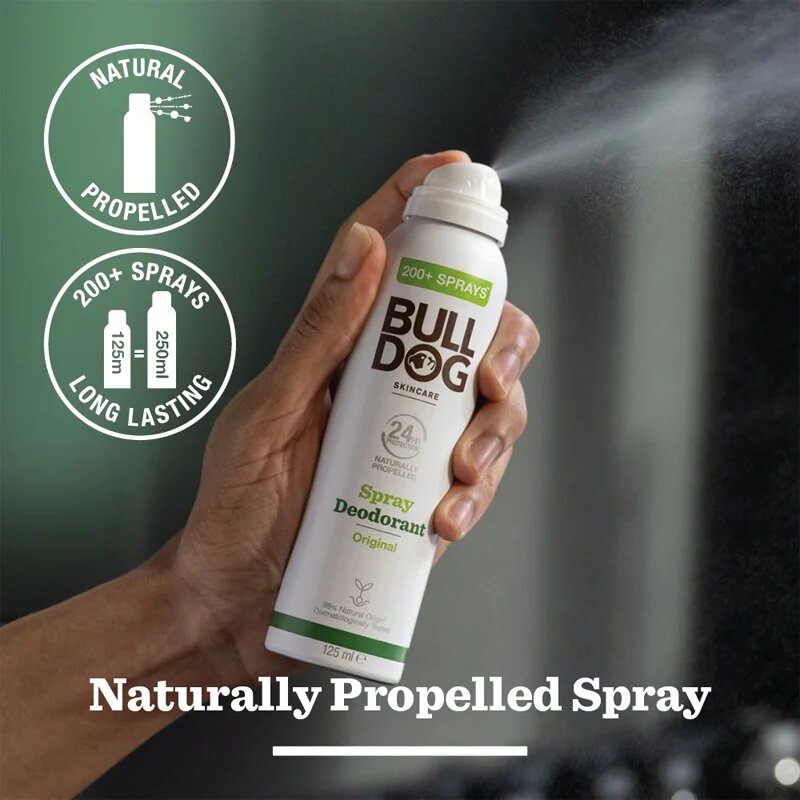 Bulldog Original Spray Deodorant deodorant ve spreji bez obsahu hliníku 125 ml