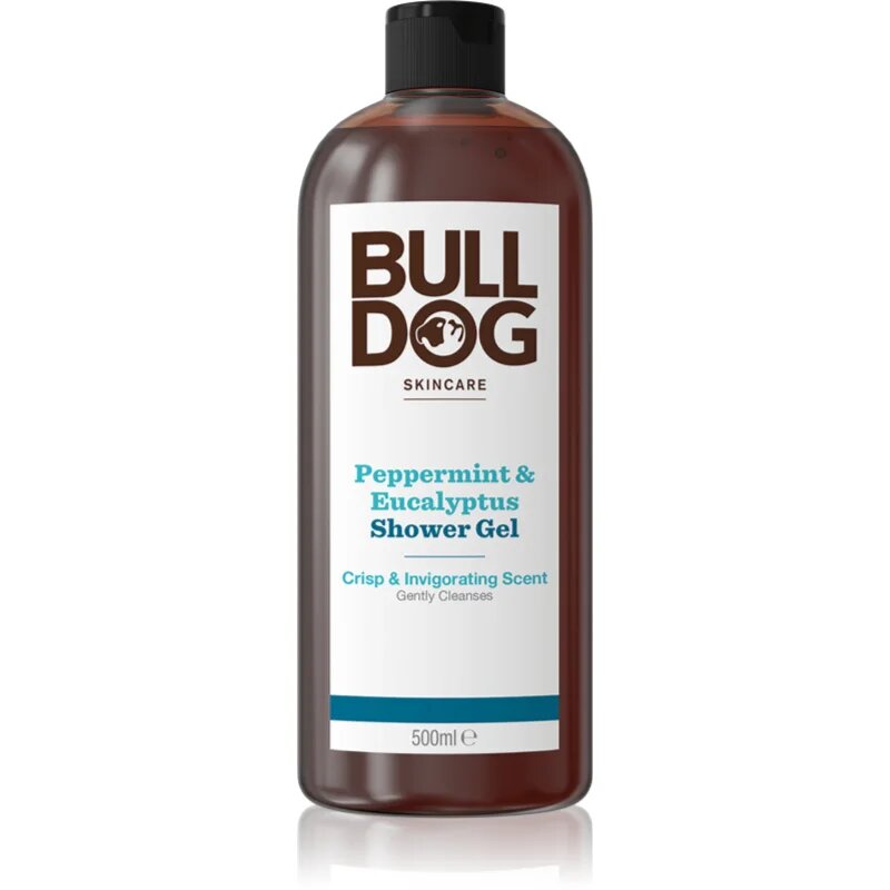 Bulldog Peppermint & Eucalyptus Shower Gel sprchový gel pro muže 500 ml