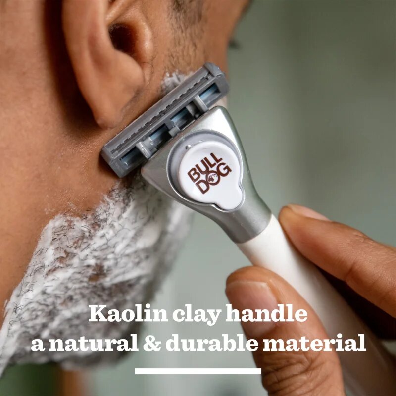 Bulldog Sensitive Ceramic Razor holicí strojek + náhradní břity 9 ks
