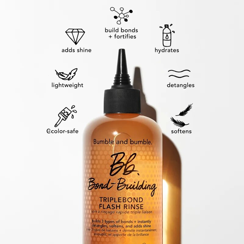 Bumble and bumble Bb.Bond-Building Triplebond Flash Rinse vlasová péče pro poškozené a křehké vlasy 250 ml