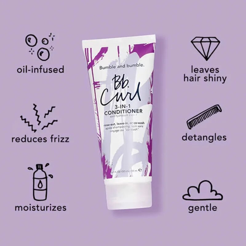 Bumble and bumble Bb. Curl 3-in-1 Conditioner hydratační kondicionér pro vlnité a kudrnaté vlasy 200 ml