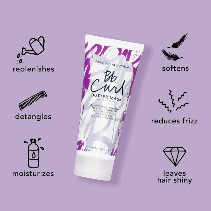 Bumble and bumble Bb. Curl Butter Masque hloubkově hydratační maska pro vlnité a kudrnaté vlasy 200 ml