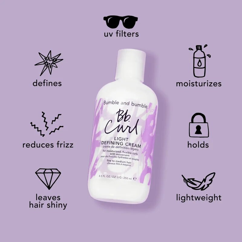 Bumble and bumble Bb. Curl Light Defining Cream stylingový krém pro definici vln lehké zpevnění 250 ml
