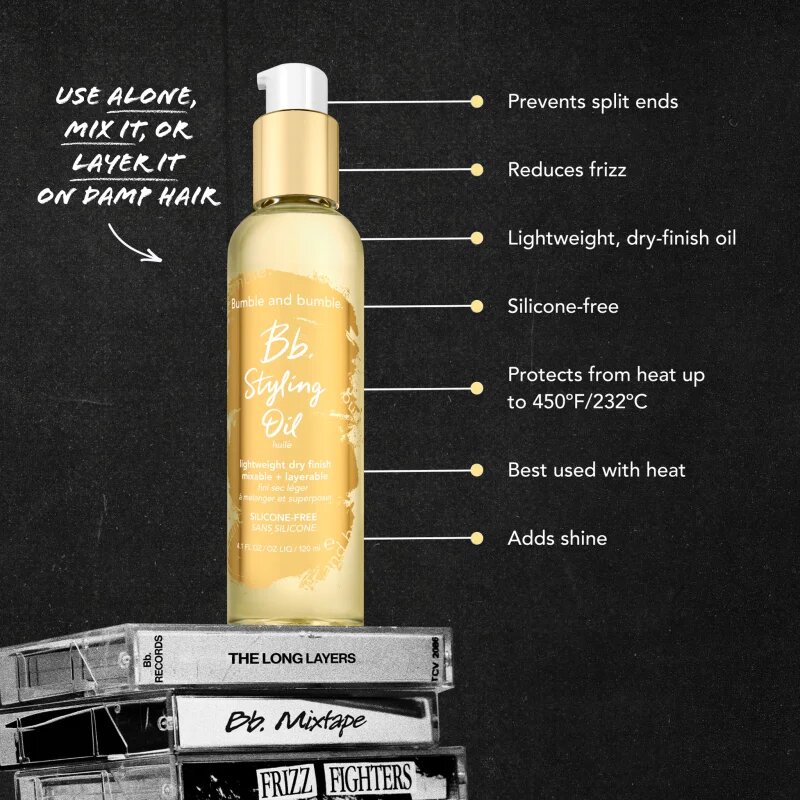 Bumble and bumble Bb. Styling Oil vlasový olej pro hladký styling a objem 120 ml