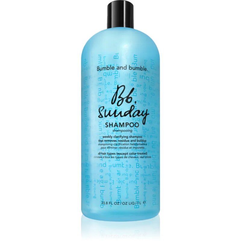Bumble and bumble Bb. Sunday Shampoo čisticí detoxikační šampon 1000 ml