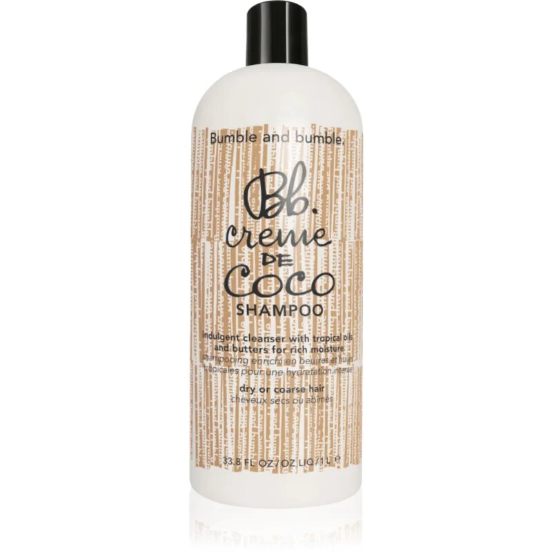 Bumble and bumble Creme De Coco Shampoo hydratační šampon pro silné hrubé a suché vlasy 1000 ml