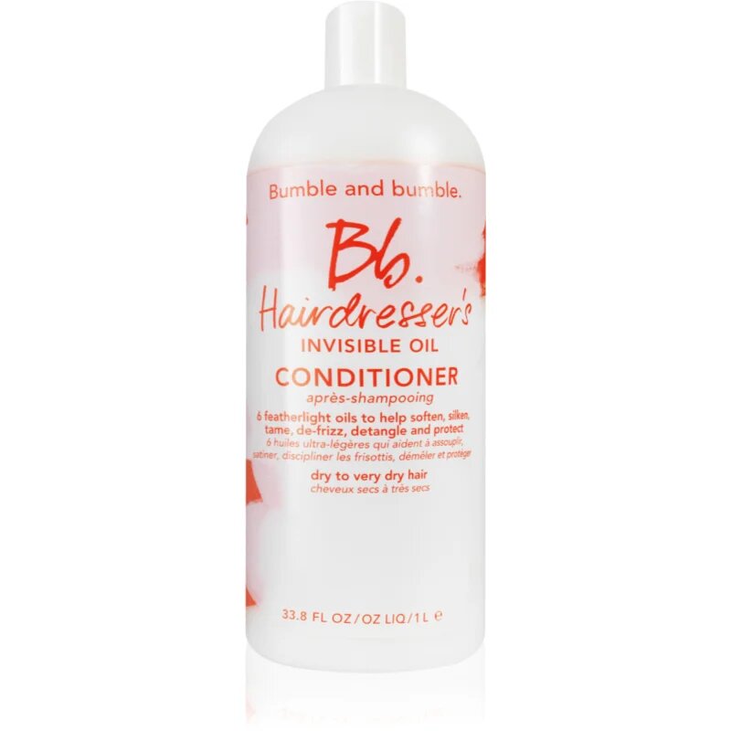 Bumble and bumble Hairdresser's Invisible Oil Conditioner kondicionér pro snadné rozčesání vlasů 1000 ml