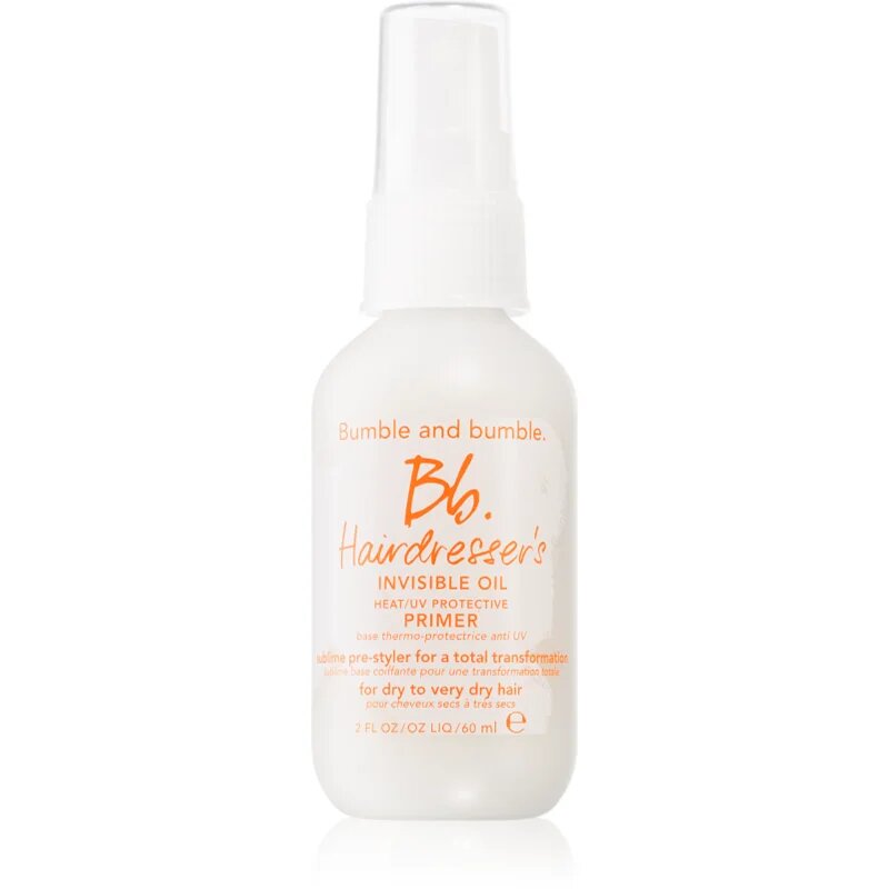 Bumble and bumble Hairdresser's Invisible Oil Heat/UV Protective Primer přípravný sprej pro dokonalý vzhled vlasů 60 ml