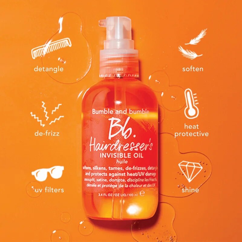 Bumble and bumble Hairdresser's Invisible Oil olej pro lesk a hebkost vlasů 25 ml
