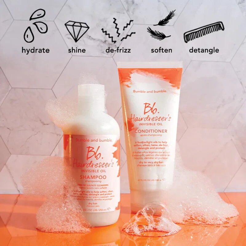 Bumble and bumble Hairdresser's Invisible Oil Shampoo šampon pro suché vlasy 60 ml