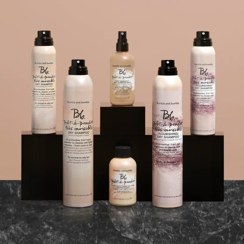 Bumble and bumble Pret-À-Powder Post Workout Dry Shampoo Mist osvěžující suchý šampon ve spreji 120 ml