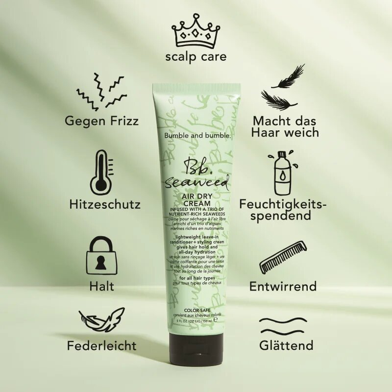 Bumble and bumble Seaweed Air Dry Leave-In stylingový krém s extrakty z mořských řas 150 ml