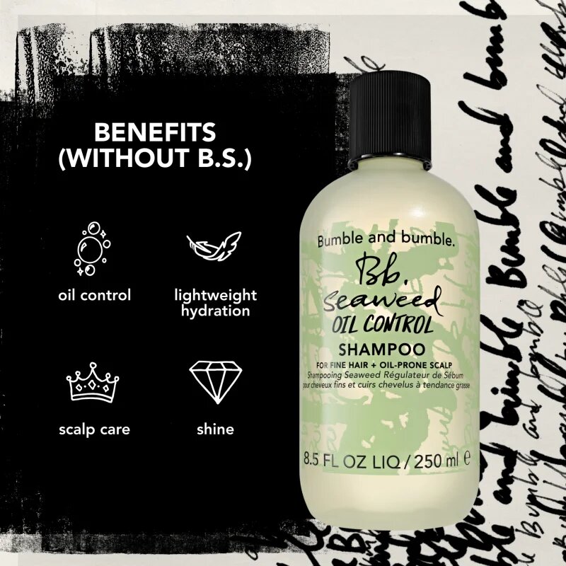 Bumble and bumble Seaweed Oil Control Shampoo šampon pro mastné vlasy 250 ml