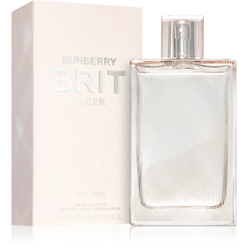 Burberry Brit Sheer toaletní voda pro ženy 100 ml