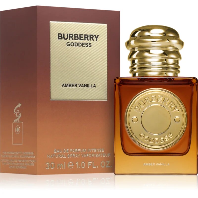 Burberry Goddess Amber Vanilla parfémovaná voda intense plnitelná pro ženy 30 ml