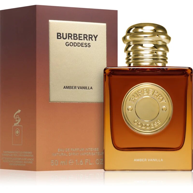 Burberry Goddess Amber Vanilla parfémovaná voda intense plnitelná pro ženy 50 ml