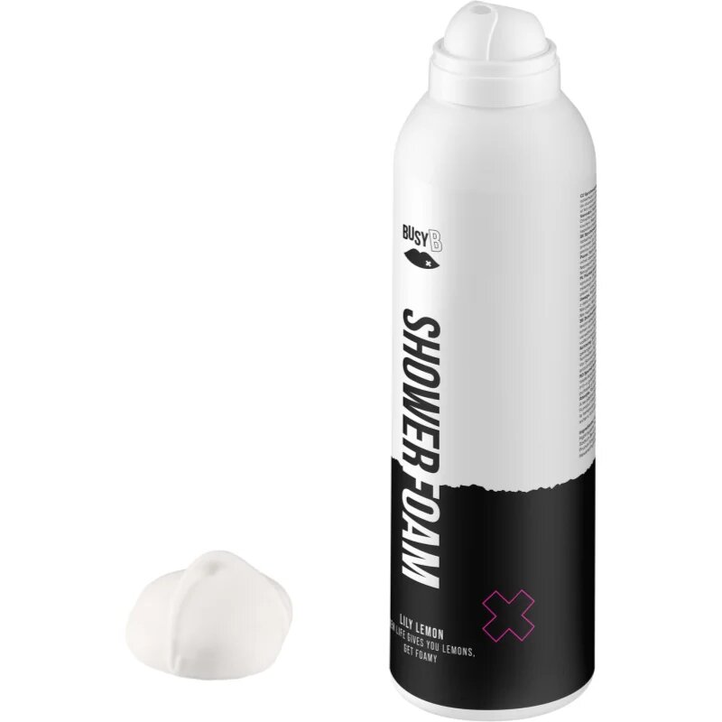 BusyB Lily Lemon Shower Foam sprchová pěna 200 ml