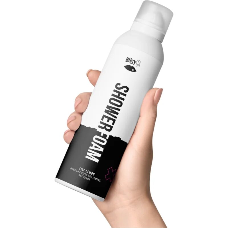 BusyB Lily Lemon Shower Foam sprchová pěna 200 ml