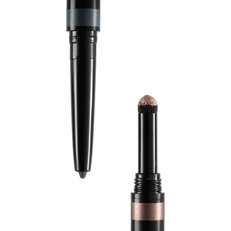 Buxom FLIP SIDE DUAL-ENDED EYELINER & SHADOW krémové oční stíny a linky v tužce odstín Totally Taupe 0.78 g