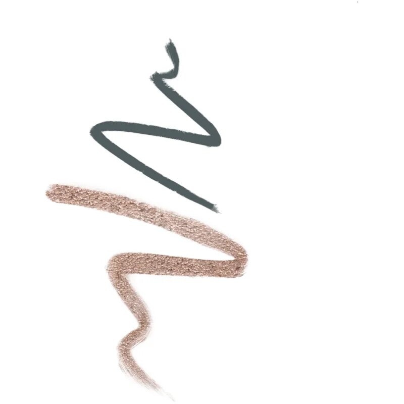 Buxom FLIP SIDE DUAL-ENDED EYELINER & SHADOW krémové oční stíny a linky v tužce odstín Totally Taupe 0.78 g