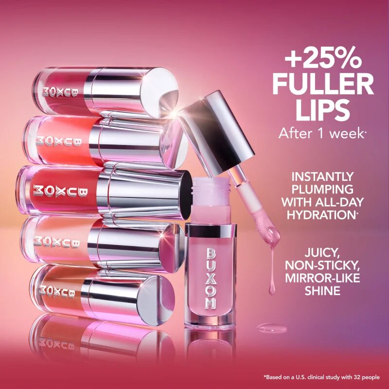 Buxom FULL ON™ PLUMPING LIP OIL lesk pro hydrataci a objem rtů odstín Cherry Flip 5.5 ml