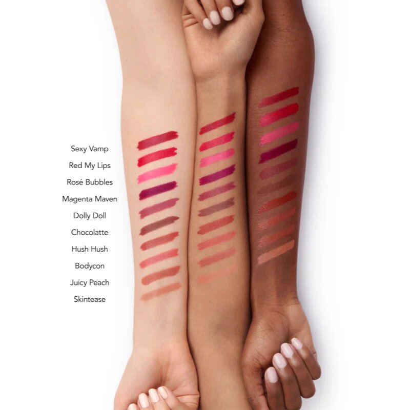 Buxom FULL-ON™ SATIN LIPSTICK krémová rtěnka se zvětšujícím efektem odstín Chocolatte 25 ml