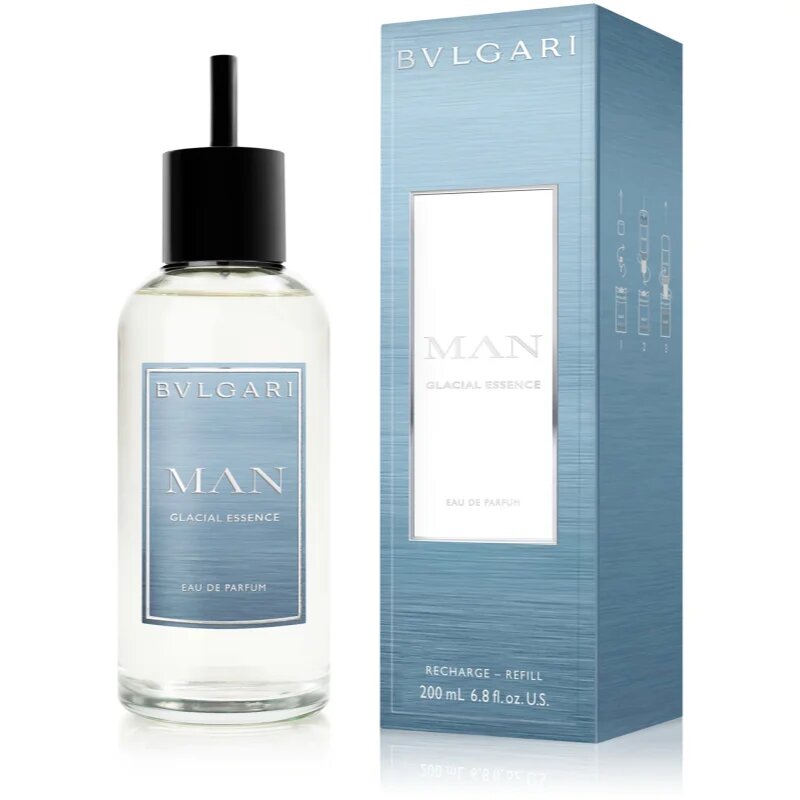BVLGARI Man Glacial Essence parfémovaná voda plnitelná pro muže 200 ml