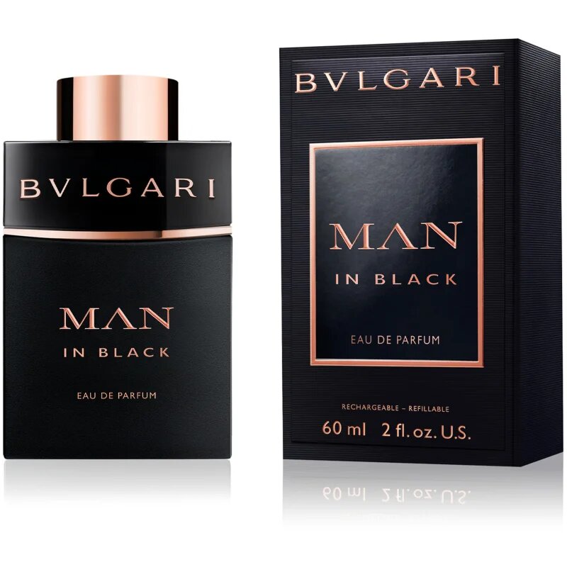 BVLGARI Man In Black parfémovaná voda plnitelná pro muže 60 ml