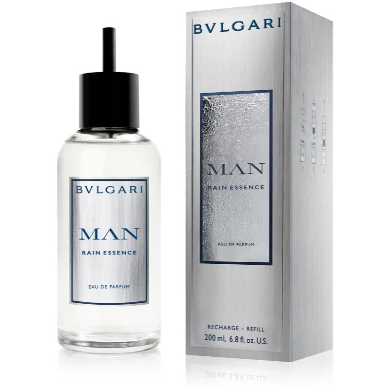BVLGARI Man Rain Essence parfémovaná voda plnitelná pro muže 200 ml
