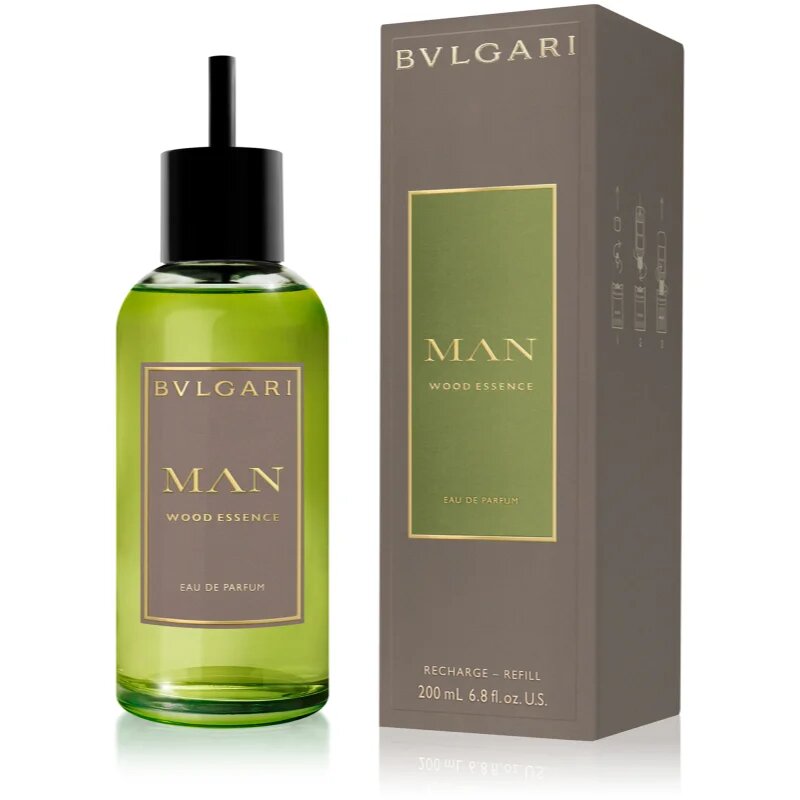 BVLGARI Man Wood Essence parfémovaná voda – náhradní náplň pro muže 200 ml