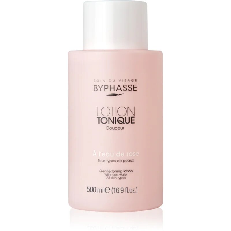 BYPHASSE Lotion Tonique pleťové tonikum s růžovou vodou 500 ml