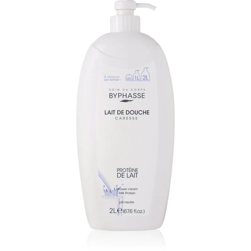 BYPHASSE Milk Protein sprchový krém 2000 ml
