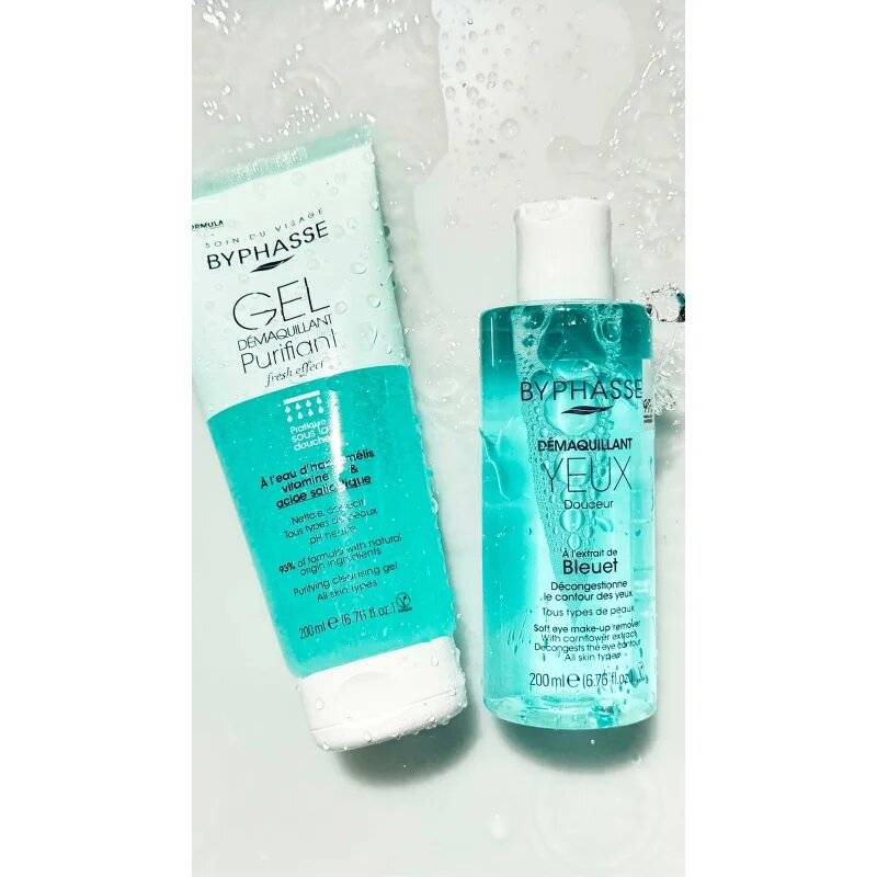 BYPHASSE Purifying čisticí gel pro všechny typy pleti 200 ml