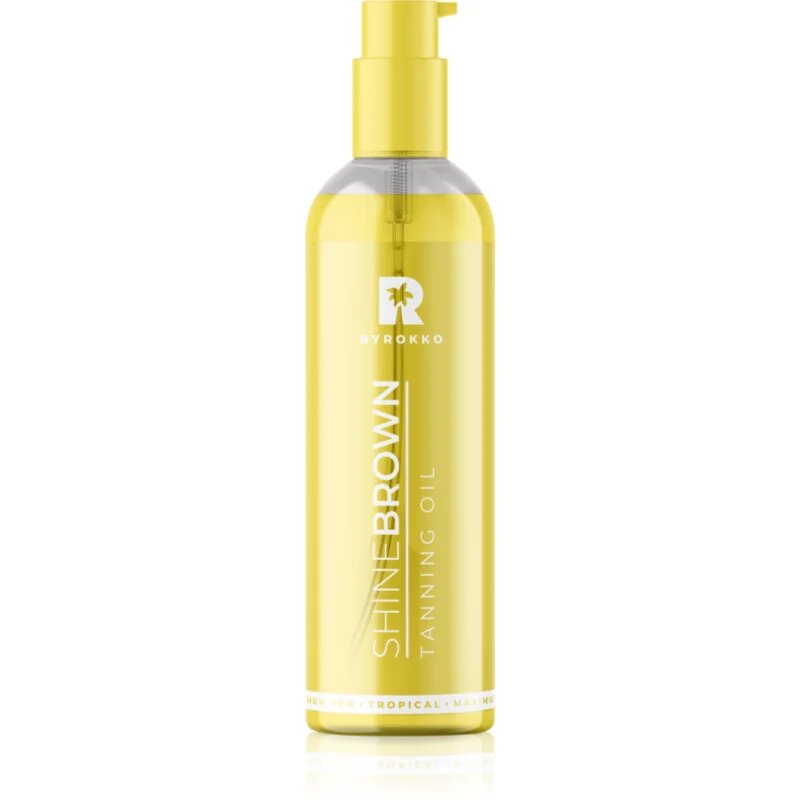 ByRokko Shine Brown Tanning Oil přípravek k urychlení a prodloužení opálení 145 ml