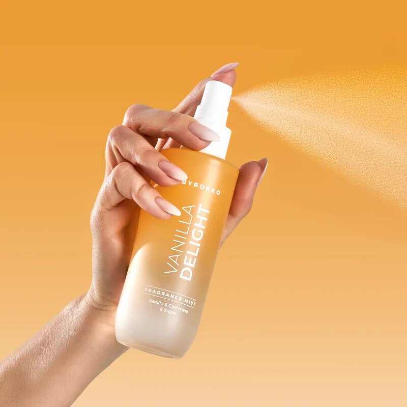ByRokko Vanilla delight parfémovaný tělový sprej pro ženy 150 ml