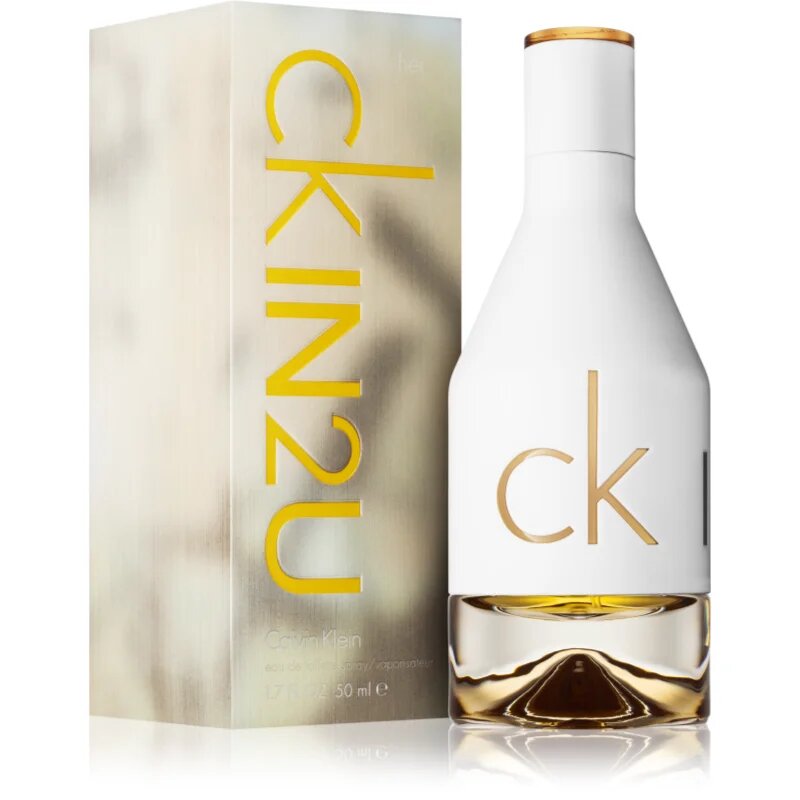 Calvin Klein CK IN2U toaletní voda pro ženy 50 ml