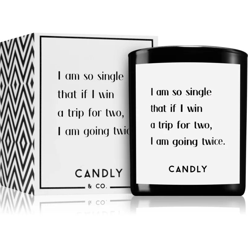 Candly & Co. I am so single vonná svíčka 250 g