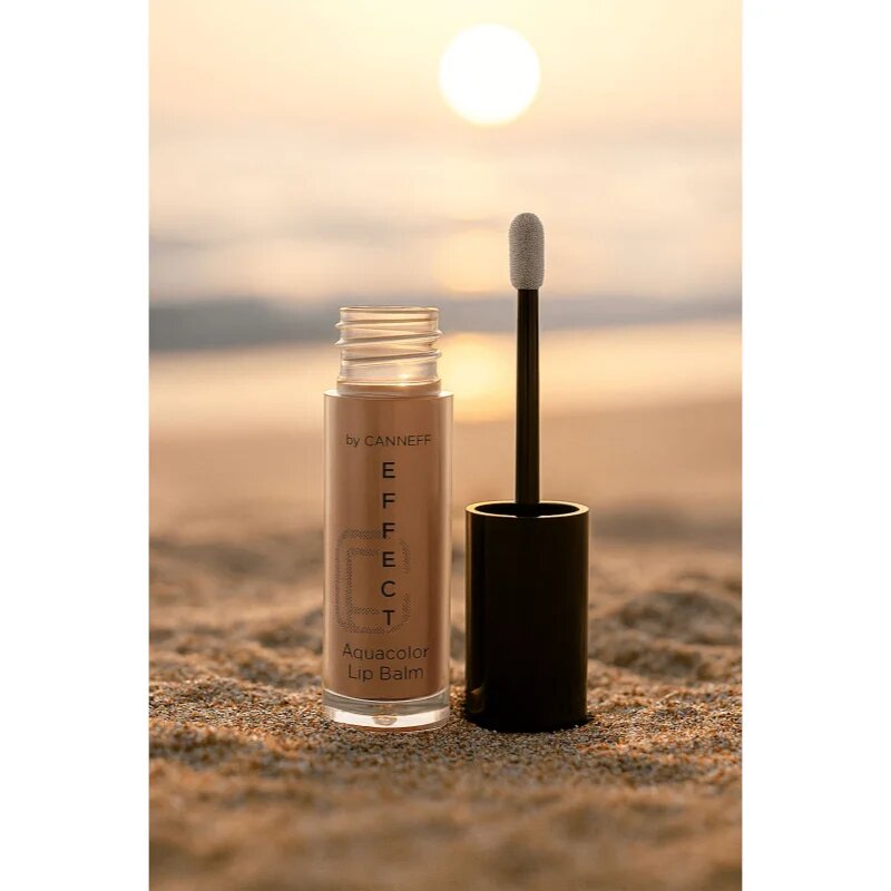 Canneff Effect by Aquacolor Lip Balm balzám na rty odstín Mocha Mousse 4 ml