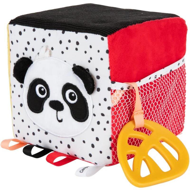 Canpol babies BabiesBoo Soft Activity Cube měkké senzorické hrací kostky 1 ks