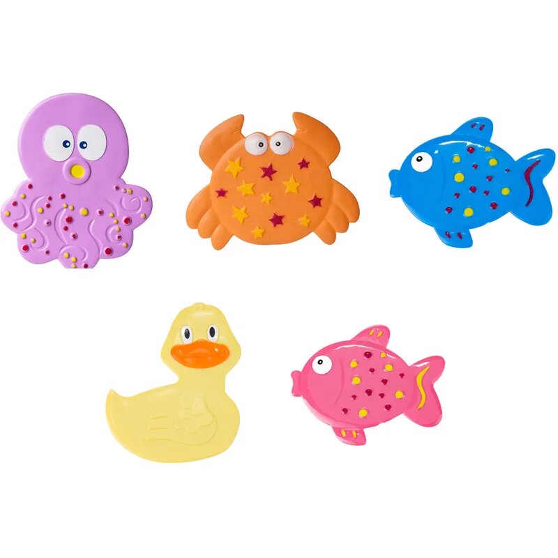 Canpol babies Bath Mini protiskluzová podložka do vany mini 5 ks