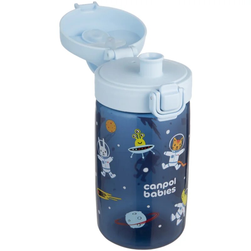 Canpol babies Junior Bottle dětská láhev Blue 1 ks