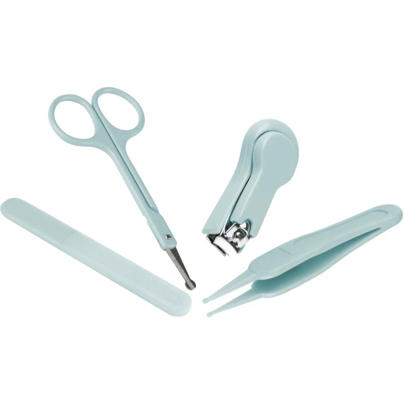 Canpol babies Nail Care Set manikúrní set pro děti Blue