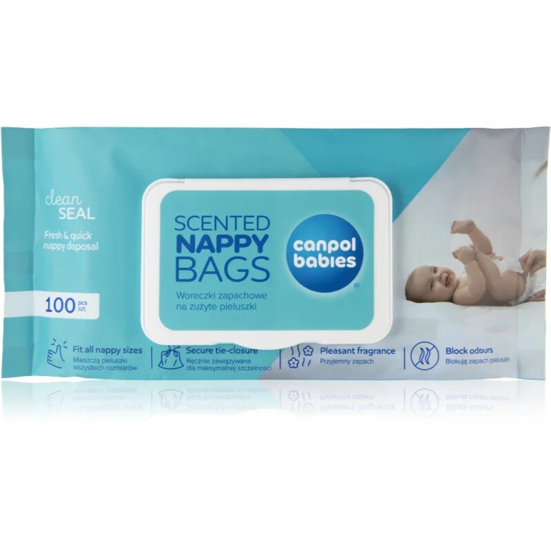 Canpol babies Scented Nappy Bags sáčky na plenky 100 ks