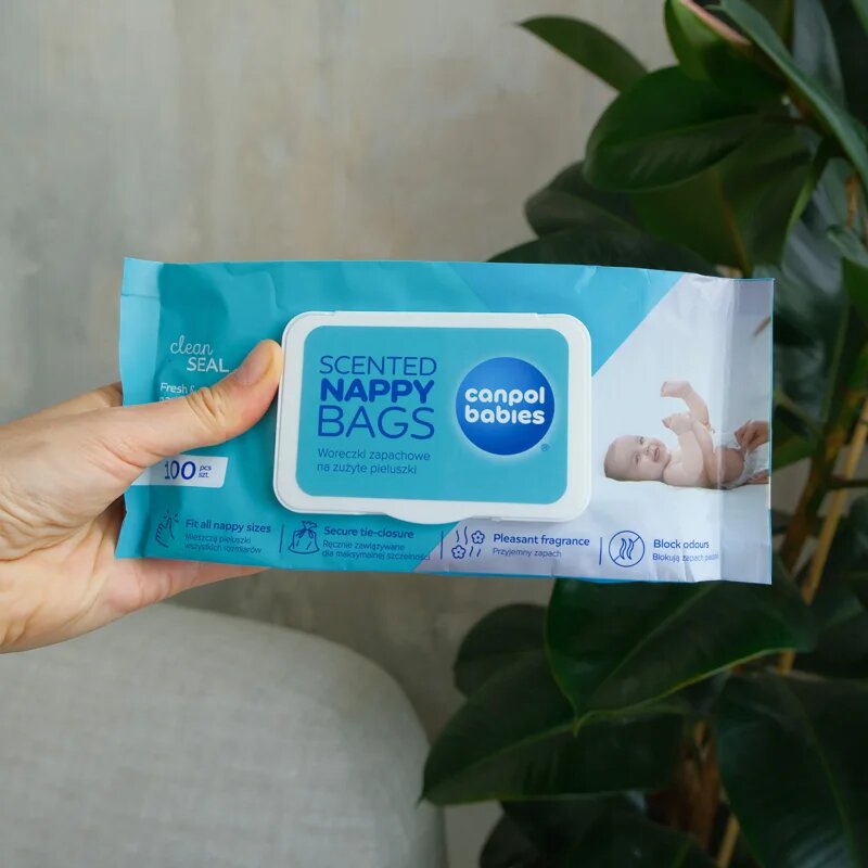 Canpol babies Scented Nappy Bags sáčky na plenky 100 ks