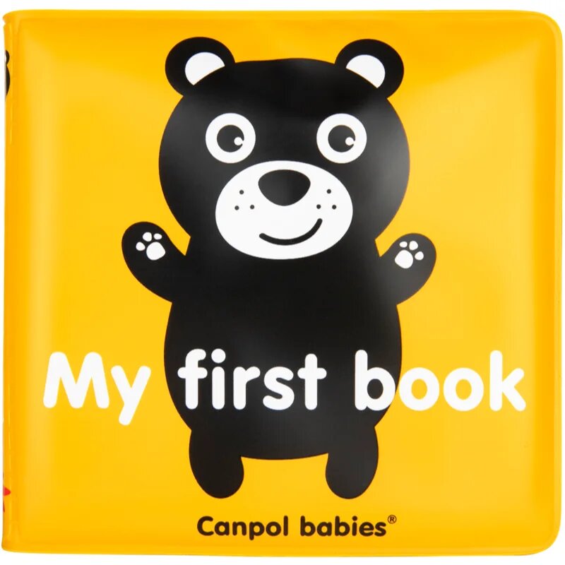 Canpol babies Soft Playbook kontrastní edukativní knížka s pískátkem 1 ks