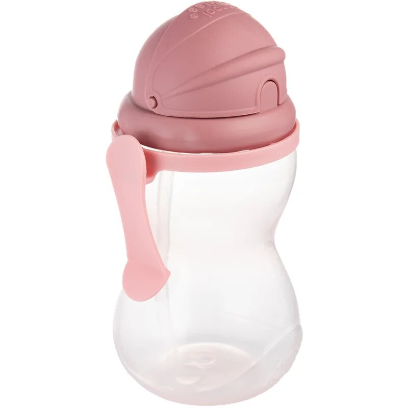 Canpol babies Sport Cup sportovní láhev s brčkem Pink 12m+ 1 ks